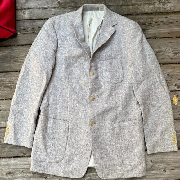 Hugo Boss Lambswool Micro Patterned Multipocket Jacket Large 098 - Picture 8 of 12